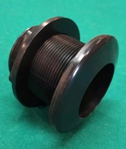 Bulkhead Fitting 1-1/2" 1 1/2 Inch Lot Of 2 Aquarium Pond Rain Barrel 1.5" Slip - Picture 1 of 17