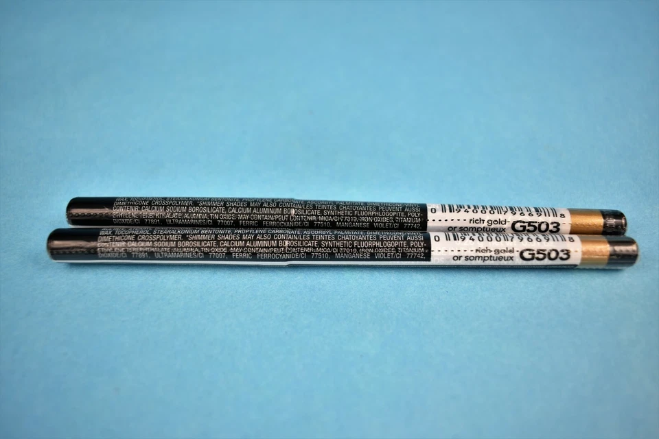 Lot of 2 Glimmersticks Diamonds Eyeliners by AVON - Rich Gold - NEW - Sealed - Image 1 of 1