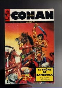 SUPER CONAN. Album n°4 - n°10/11/12. MON JOURNAL MARVEL 1986. TBE - Imagen 1 de 1