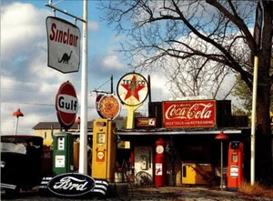 KY, Kentucky SIGN COLLECTION Gas~Coke WAYNE CO 4X6 James Archambeault Postcard - Picture 1 of 2