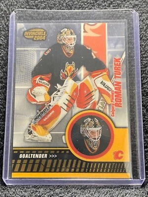2003-04 Pacific - Invincible Gold - #14 Roman Turek - Image 1 of 2