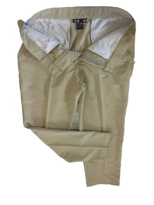Under Armour Men's Performance Golf Pants Size 32x30 Khaki Brown - Image 1 of 4