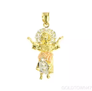 14kt Amarillo + Blanco + Oro Rosa Divino Niño Jesús (Devido Ninio). - Imagen 1 de 1