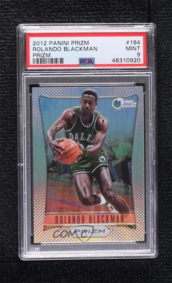 2012-13 Panini Prizm Silver Prizm Rolando Blackman #164 PSA 9 MINT - Image 1 of 2