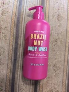 Trader Joe's Brazil Nut Body Wash Coconut Oil Shea Butter 16oz New - Picture 1 of 1