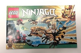 Lego Ninjago 70503 The Golden Dragon Instructions ONLY