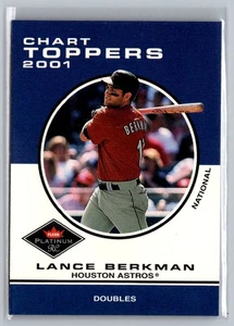Fleer Platinum #430 2001 Lance Berkman - Imagen 1 de 2