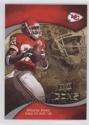 2009 Upper Deck Icons Dwayne Bowe #64 - Image 1 of 2