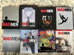 Mad Men Seasons 1-7 DVD Box Set of 8, All Seasons (Complete Series) RARE CASES! - Picture 1 of 4