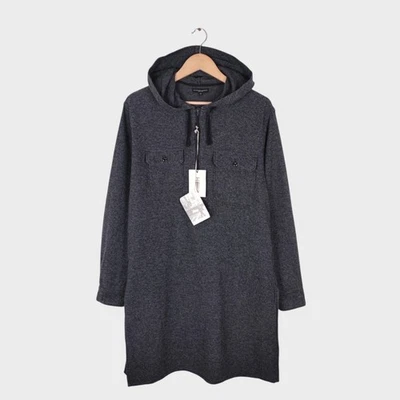 Chaqueta ajustada ENGINEERED GARMENTS gris hecha en EE. UU. algodón Cagoule Foto 1 de 4