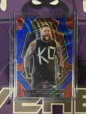 2023 Panini Select WWE Kevin Owens Blue Wave Premier #67/99 - Image 1 of 2