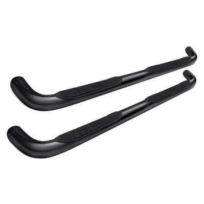 For Ford F-150 2015-2022 Lund 3" Cab Length Black Round Bent Tube Steps - Изображение 1 из 3