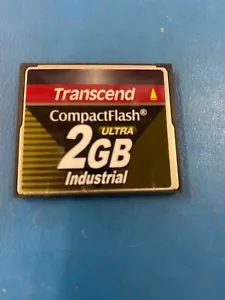 Transend Ultra Industrial CompactFlash 20MB/s 2GB Memory Card - Picture 1 of 2