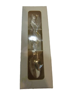 Lenox Silverplated Teddy Bear - Baby or Infant Feeding Spoon NEW NIB - Picture 1 of 5