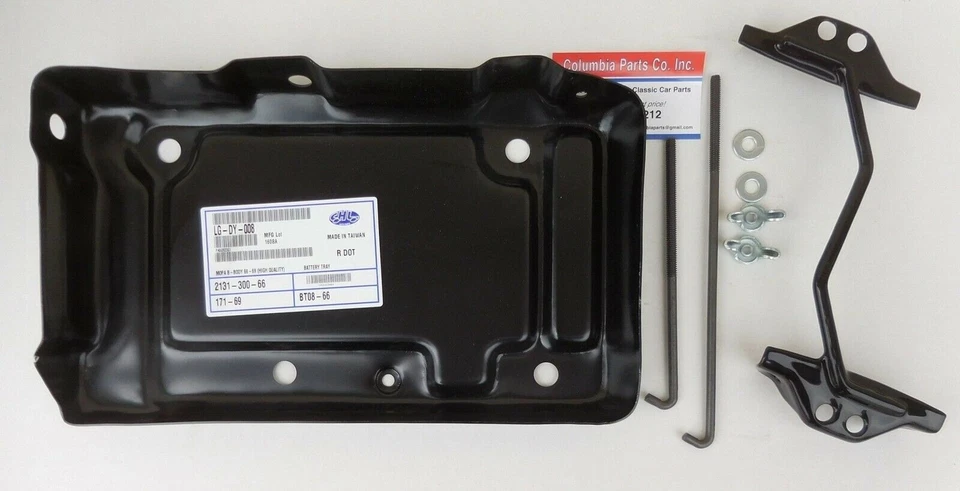 1966-69 Charger Road Runner Battery Tray Hold Down J bolt 1969 1968 1967 Foto 1 de 2