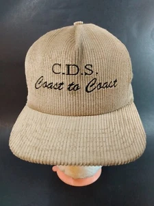 C.D.S. Coast To Coast Cord Snapback Cap Mütze - Bild 1 von 9