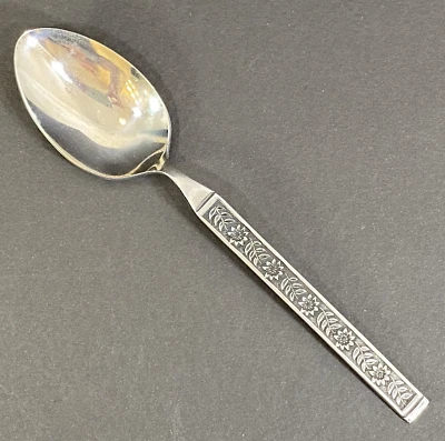 Lifetime MEDITERRANEAN Stainless Flatware TABLESPOON 8 1/4” Japan Sunflower - Image 1 of 4