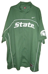Nike Elite Michigan State Spartans Basketball Warm-Up Shooting Shirt Jacket 2XL - Picture 1 of 2