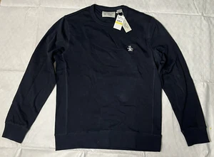 Penguin By Munsingwear Crew Neck Sweatshirt Men's Size Medium Dark Sapphire Blue - Picture 1 of 3