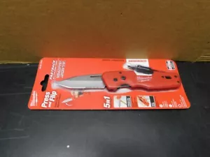 Neu versiegelt Milwaukee Fastback Flip Open 5 in 1 Klappmesser -- 48-22-1540 - Bild 1 von 3