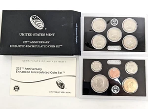 Juego de monedas de Estados Unidos S 2017 mejoradas sin circular conjunto 225 aniversario - Imagen 1 de 7