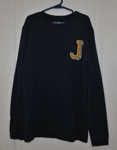 Janie and Jack Boy's Navy Varsity J Patch Long Sleeve T-Shirt Size 16 - Picture 1 of 15