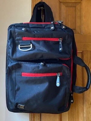 Mochila de viaje Evecase grande profesional para cámara y computadora portátil bolsa para gadgets de lona Foto 1 de 4