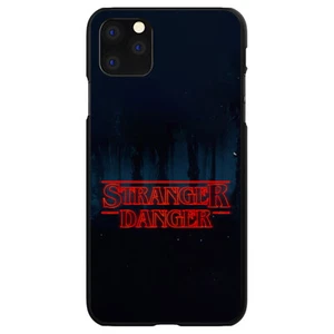 Hard Case Schutzhülle für iPhone / Samsung Galaxy Red Forest "Stranger Danger" - Bild 1 von 38