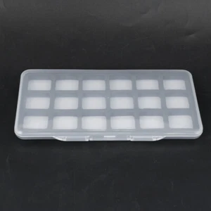(18 Grid)ABS Magnetic Fly Fishing Storage Box Fish Hook Lure Tackle Case MU - Picture 1 of 10