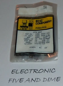 ECG240 T-PNP SI HV AMP 1 - Picture 1 of 1