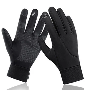 Winter Gloves Men Women Touch Screen Warm Thermal for Running Cycling Ski Sports - Picture 1 of 12