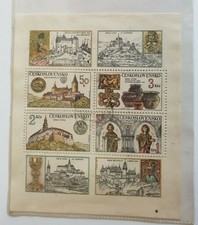 francobolli foglietti ceskoslovensko '900