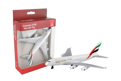 Daron Emirates Airlines A38 Airliner 5" Wingspan Die Cast DAR9904-W - Image 1 of 3