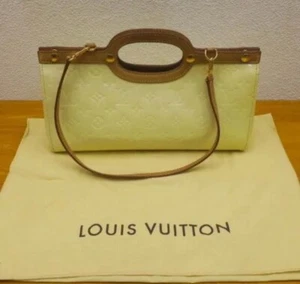 Bolso de Mano Louis Vuitton Roxbury Drive Vernis Noisette M91372 Monograma Usado con Caja - Imagen 1 de 10