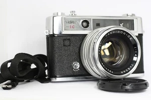 Yashica 1C Lynx-14e Camera w/ 45mm 1.4 Lens. Serviced. New Seals, FILM TESTED - Picture 1 of 11