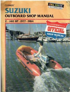 SUZUKI DT SERIE 2PS - 140PS Außenbordmotoren (1977-84) Besitzer Werkstatthandbuch - Bild 1 von 1