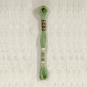 DMC Stranded Cotton - 368 - Light Pistachio Green - Picture 1 of 1