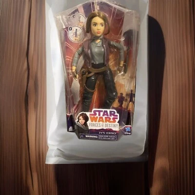 Hasbro Star Wars Forces Destiny Jyn Erso 11" Figura de Acción Rebeldes Caja Dañada Foto 1 de 4