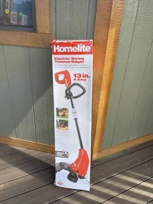 String Trimmer Edger Electric Weed Eater Wacker Straight Line Corded Adjustable - Image 1 of 4