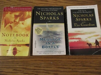 Nicholas Sparks 7 book set (Notebook/Message/Dear John/Guardian/Nights/Haven+1) - Image 1 of 4