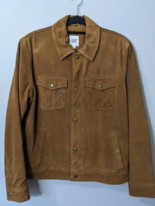 Gap Suede Shirt Jacket - Picture 1 of 4