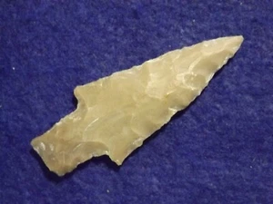 Punta de flecha bulverde del centro de Texas, artefacto indio prehistórico *ENVÍO GRATUITO H59 - Imagen 1 de 3
