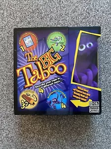 The Big Taboo Board Game With Bendy Bob Plush Toy Parker Hasbro Complete - Picture 1 of 5