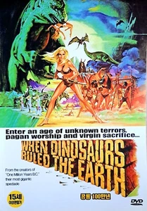 When Dinosaurs Ruled The Earth (1970) DVD *NEW - Picture 1 of 1