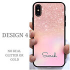 Personalised Name Phone Case Marble Print For iPhone 15 14 13 12 11 8 7 XR X #75