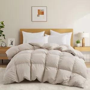 Weiche extra Winter warme Daunendecke Zwickel flauschig, King oder Queen Bett Decke - Bild 1 von 8