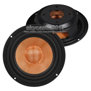 1x 3/4/5/6,5/8 pollici audio woofer altoparlante radiatore passivo booster basso ausiliario - Foto 1 di 12