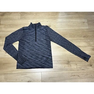 Pullover Everlast para mujer 1/4 cremallera XL ropa deportiva top agujero para el pulgar manga larga - Imagen 1 de 12