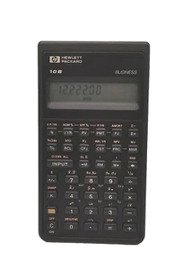 Vintage HP 10B Hewlett Packard Business Calculator 1987 1st Ver Saturn Processor - Picture 1 of 9