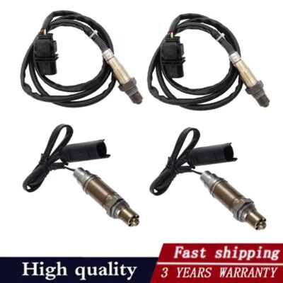 4pcs Upper+Lower Oxygen Sensor For 2006 2007 2008 2009 2010 BMW M5 M6 5.0L V10  - Image 1 of 4